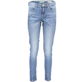 Guess Jeans Light Blue Cotton Women Jeans -   -  Guess Jeans.